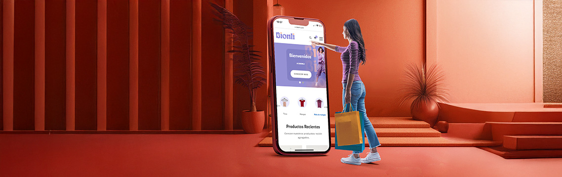 full width video area